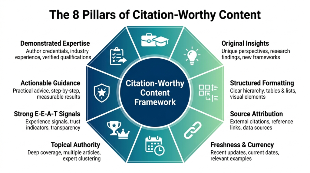 pillar of AI citation Content